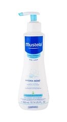 Mustela Hydra Bébé Body Lotion -vartaloemulsio lapsille, 300 ml hinta ja tiedot | Lasten ja äitiysajan kosmetiikka | hobbyhall.fi