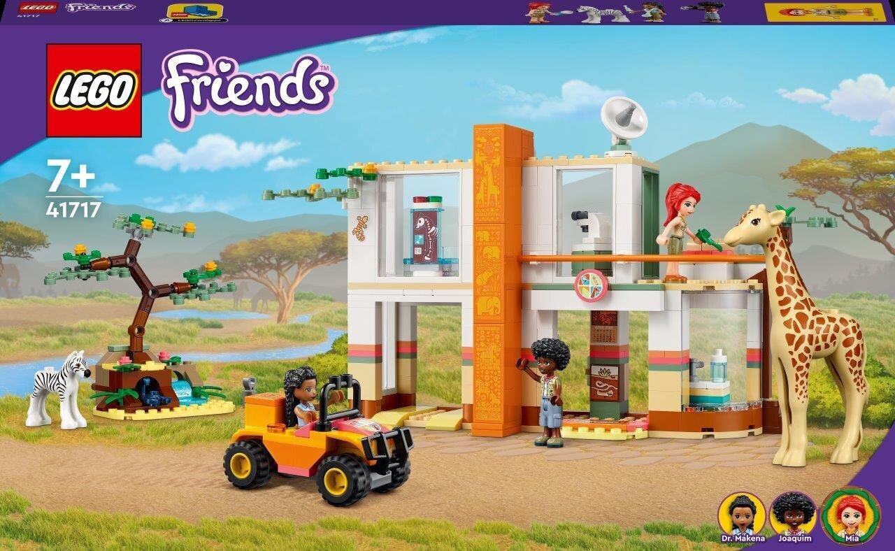 41717 LEGO® Friends Mijan villieläinten pelastustehtävä hinta ja tiedot | LEGOT ja rakennuslelut | hobbyhall.fi