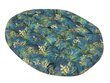 Tyyny riipputuoliin HobbyGarden Moon, sininen/vihreä hinta ja tiedot | Istuintyynyt, pehmusteet ja päälliset | hobbyhall.fi