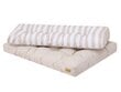 Hobbygarden Leo 120x40cm selkänojatyyny eurolavalle, vaalean beige hinta ja tiedot | Istuintyynyt, pehmusteet ja päälliset | hobbyhall.fi