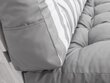 Hobbygarden Leo 120x40cm selkänojatyyny eurolavalle, harmaa hinta ja tiedot | Istuintyynyt, pehmusteet ja päälliset | hobbyhall.fi