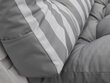 Hobbygarden Leo 60x40cm selkänojatyyny eurolavalle, tummanharmaa/harmaa hinta ja tiedot | Istuintyynyt, pehmusteet ja päälliset | hobbyhall.fi