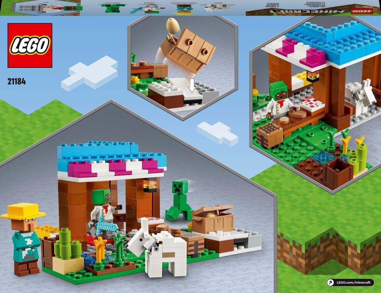 21184 LEGO® Minecraft™ Leipomo hinta ja tiedot | LEGOT ja rakennuslelut | hobbyhall.fi