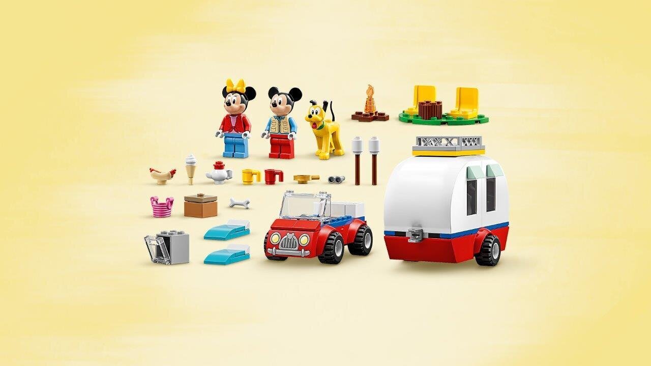 10777 LEGO® | Disney Mikki ja Minni Camping hinta ja tiedot | LEGOT ja rakennuslelut | hobbyhall.fi