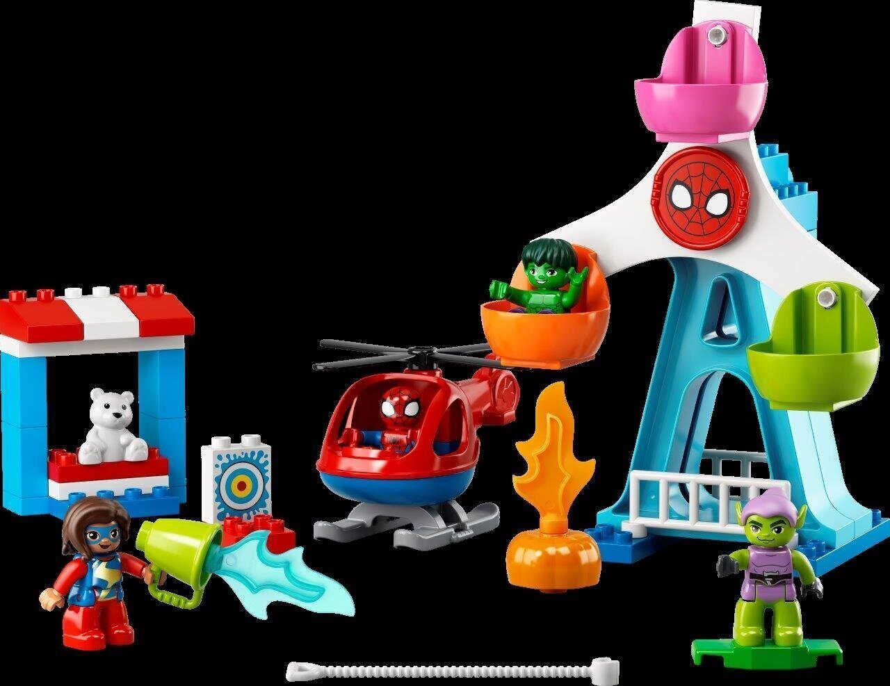 10963 LEGO® DUPLO® Super Heroes Spiderman & Friends: Hauskoja seikkailuja hinta ja tiedot | LEGOT ja rakennuslelut | hobbyhall.fi