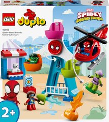 10963 LEGO® DUPLO® Super Heroes Spiderman & Friends: Hauskoja seikkailuja hinta ja tiedot | LEGOT ja rakennuslelut | hobbyhall.fi