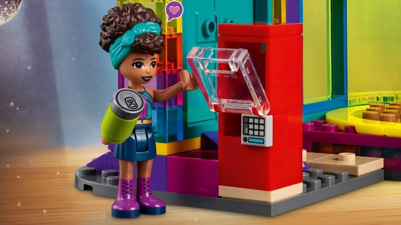 41708 LEGO® Friends Rullaluisteludiskoareena hinta ja tiedot | LEGOT ja rakennuslelut | hobbyhall.fi