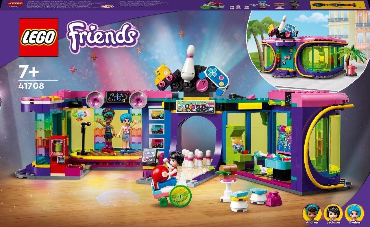 41708 LEGO® Friends Rullaluisteludiskoareena hinta ja tiedot | LEGOT ja rakennuslelut | hobbyhall.fi