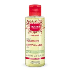 Mustela Maternité Stretch Marks Oil -venytysarpien ja selluliitin hoitoon, 105 ml hinta ja tiedot | Lasten ja äitiysajan kosmetiikka | hobbyhall.fi