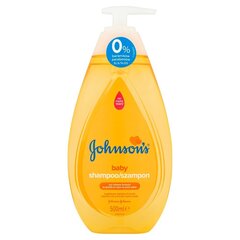 Johnson's Baby Gold - lasten shampoo, 500 ml hinta ja tiedot | Johnson's Hajuvedet ja kosmetiikka | hobbyhall.fi