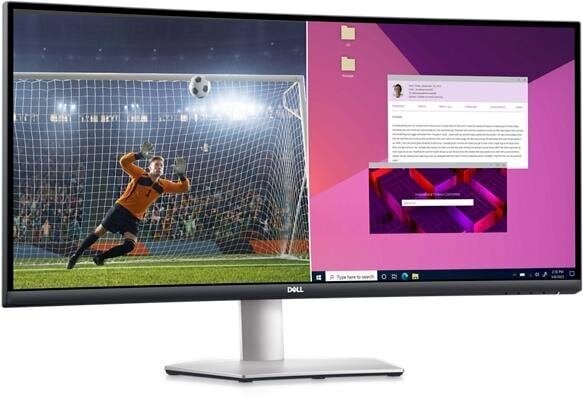 DELL S Series 34" Wide Quad HD LCD näyttö S3423DWC hinta ja tiedot | Näytöt | hobbyhall.fi