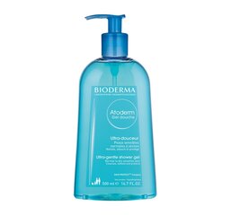 BIODERMA Atoderm Ultra-Gentle suihkugeeli 500 ml hinta ja tiedot | Lasten ja äitiysajan kosmetiikka | hobbyhall.fi