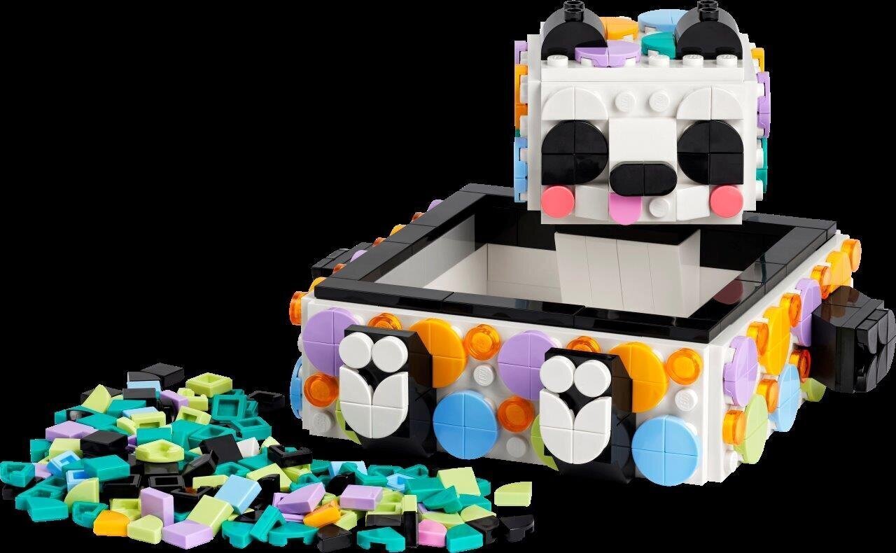 41959 LEGO® DOTS Söpö pandalokerikko hinta ja tiedot | LEGOT ja rakennuslelut | hobbyhall.fi