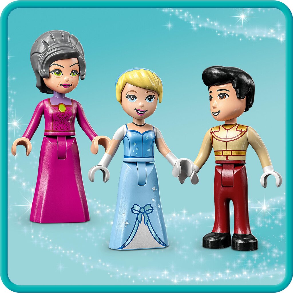 43206 LEGO® Disney Princess™ Tuhkimon ja prinssi Uljaan linna hinta |  
