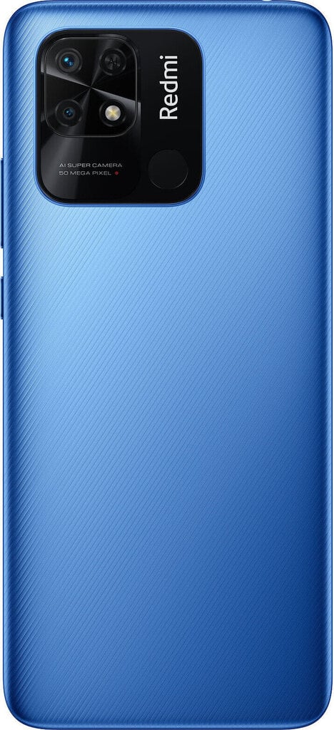 Xiaomi Redmi 10C Dual SIM 4/128GB,MZB0B2OEU Ocean Blue hinta ja tiedot | Matkapuhelimet | hobbyhall.fi