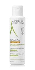 A-Derma Exomega Control Emollient Foaming Gel -suihkugeeli, 500 ml hinta ja tiedot | Lasten ja äitiysajan kosmetiikka | hobbyhall.fi