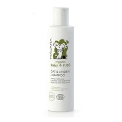 Madara Baby&Kids Oat and Linden shampoo lapsille, 200ml hinta ja tiedot | Lasten ja äitiysajan kosmetiikka | hobbyhall.fi