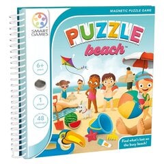 Smart Games Puzzle Beach, magneettinen palapeli hinta ja tiedot | Lautapelit ja älypelit | hobbyhall.fi
