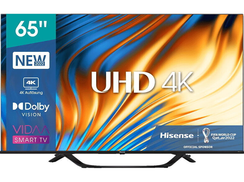 Hisense 65" 4K UHD LED televisio 65A63H hinta ja tiedot | Televisiot | hobbyhall.fi