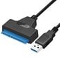 USB sovitin SATA 3.0 hinta ja tiedot | Kaapelit ja adapterit | hobbyhall.fi