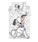 101 Dalmatians -pussilakanasetti, 100 x 135 cm + tyynyliina 40 x 60 cm hinta ja tiedot | Vuodevaatteet lapsille | hobbyhall.fi