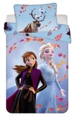 Frozen -pussilakanasetti, 100 x 135 cm + tyynyliina 40 x 60 cm hinta ja tiedot | Vuodevaatteet lapsille | hobbyhall.fi