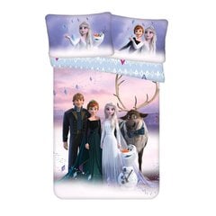 Frozen -pussilakanasetti, 100 x 135 cm + tyynyliina 40 x 60 cm hinta ja tiedot | Vuodevaatteet lapsille | hobbyhall.fi