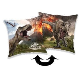 Jurassic World -koristetyyny, 40 x 40 cm hinta ja tiedot | Koristetyynyt ja tyynynpäälliset | hobbyhall.fi