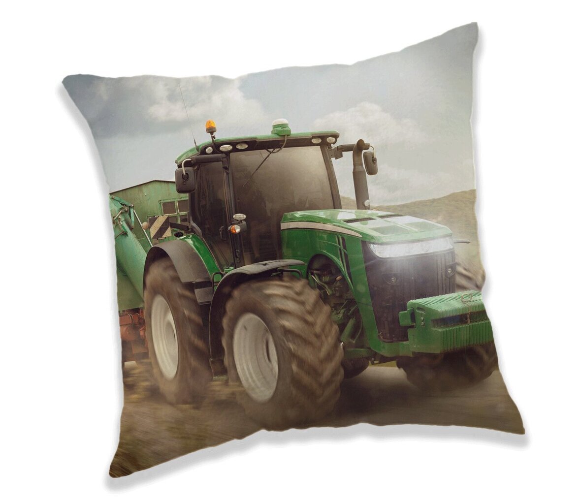 Tractor -koristetyyny, 40 x 40 cm hinta ja tiedot | Koristetyynyt ja tyynynpäälliset | hobbyhall.fi
