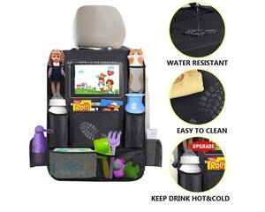 Zoogi Deluxe Backseat Organizer - auton istuimen laukku hinta ja tiedot | Zoogi Turvaistuimet ja tarvikkeet | hobbyhall.fi