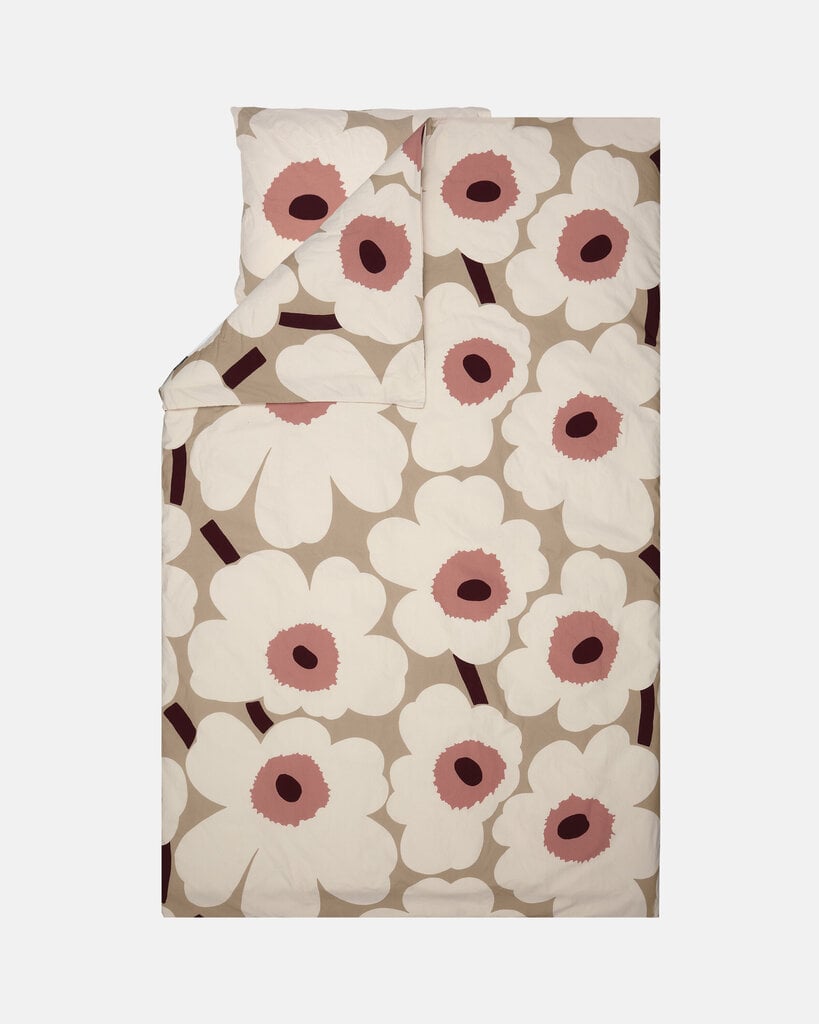 Marimekko Unikko -pussilakana 240 x 220 cm hinta ja tiedot | Pussilakanat ja tyynyliinat | hobbyhall.fi