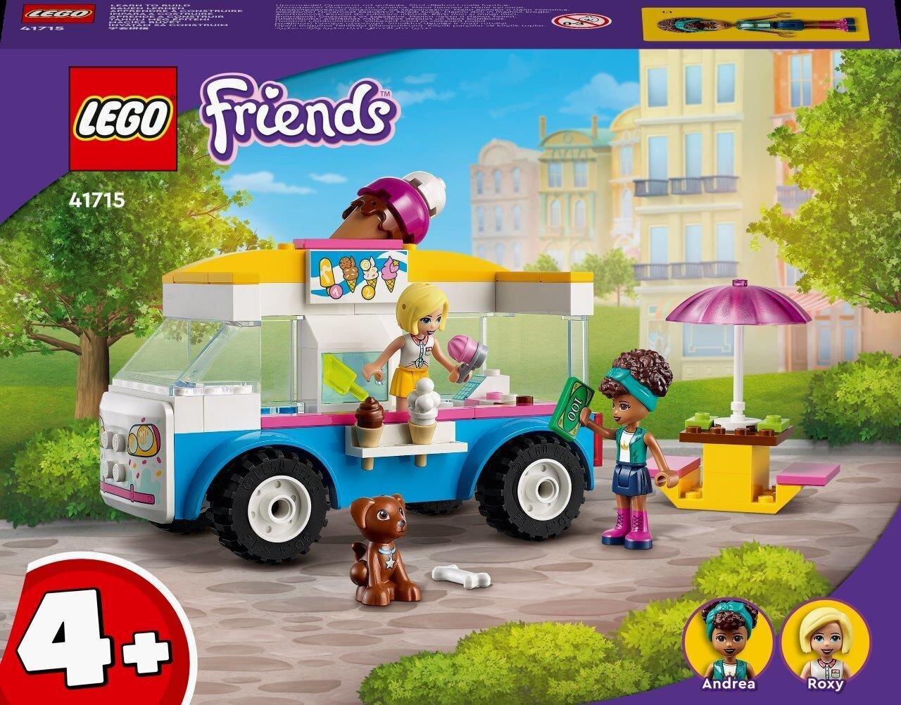 41715 LEGO® Friends Jäätelöauto hinta ja tiedot | LEGOT ja rakennuslelut | hobbyhall.fi