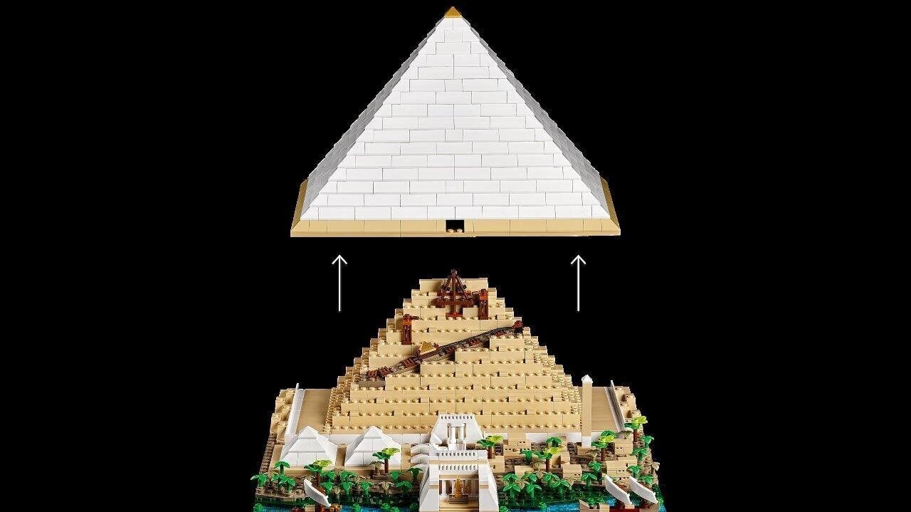 21058 LEGO® Architecture Gizan suuri pyramidi hinta ja tiedot | LEGOT ja rakennuslelut | hobbyhall.fi