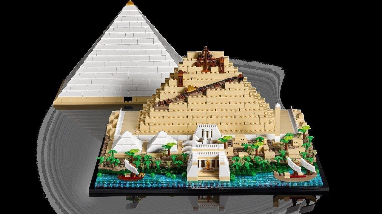 21058 LEGO® Architecture Gizan suuri pyramidi hinta ja tiedot | LEGOT ja rakennuslelut | hobbyhall.fi