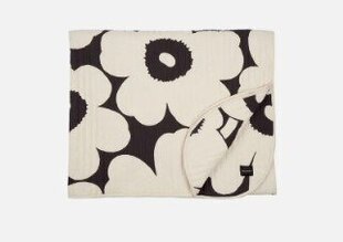 Marimekko Unikko -päiväpeite, hiilenharmaa, 160 x 260 cm hinta ja tiedot | Päiväpeitot ja huovat | hobbyhall.fi