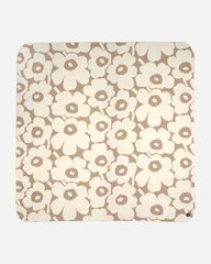 Marimekko Unikko -päiväpeite, beige, 260 x 260 cm hinta ja tiedot | Päiväpeitot ja huovat | hobbyhall.fi