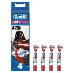 Star Wars -vaihtoharjat, 4 kpl, EB10, Oral-B Kids hinta ja tiedot | Braun Miehille | hobbyhall.fi