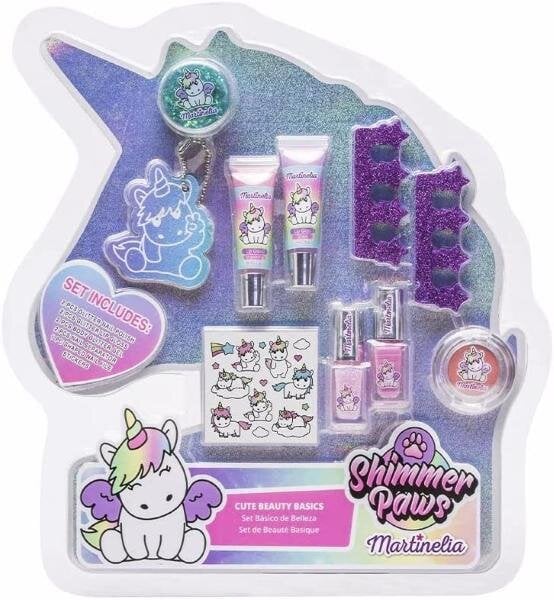 Martinelia Shimmer Paw Unicorn kosmetiikkasetti tytöille hinta ja tiedot | Lasten ja äitiysajan kosmetiikka | hobbyhall.fi