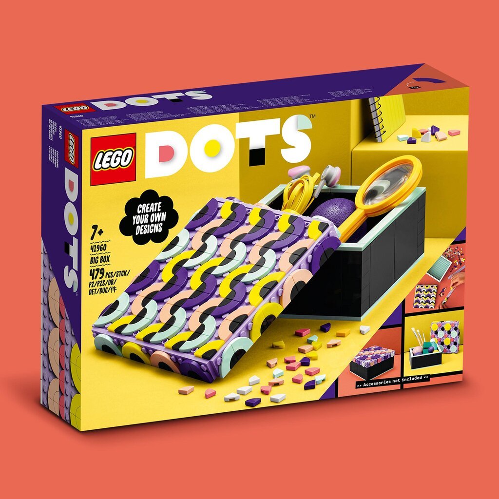 41960 LEGO® DOTS Iso laatikko hinta ja tiedot | LEGOT ja rakennuslelut | hobbyhall.fi