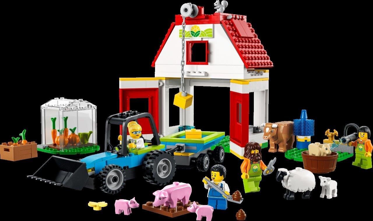 60346 LEGO® City Ulkorakennus ja maatilan eläimet hinta ja tiedot | LEGOT ja rakennuslelut | hobbyhall.fi