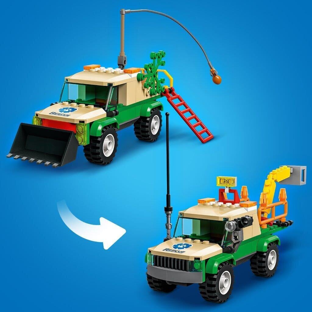 60353 LEGO® City Missions Villieläinten pelastustehtävät hinta ja tiedot | LEGOT ja rakennuslelut | hobbyhall.fi