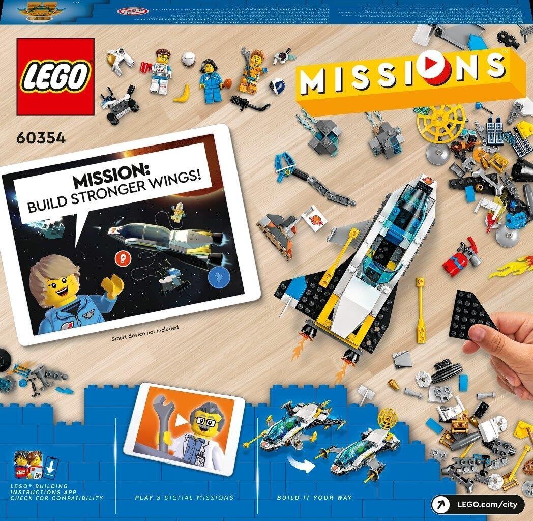 60354 LEGO® City Mars Mission -avaruusalusten tutkimustehtäviä hinta ja tiedot | LEGOT ja rakennuslelut | hobbyhall.fi