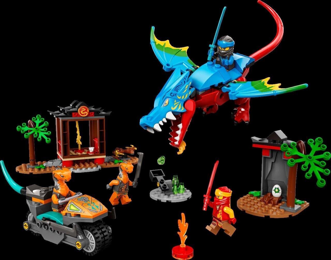 71759 LEGO® NINJAGO Ninja Dragon Temple. hinta ja tiedot | LEGOT ja rakennuslelut | hobbyhall.fi