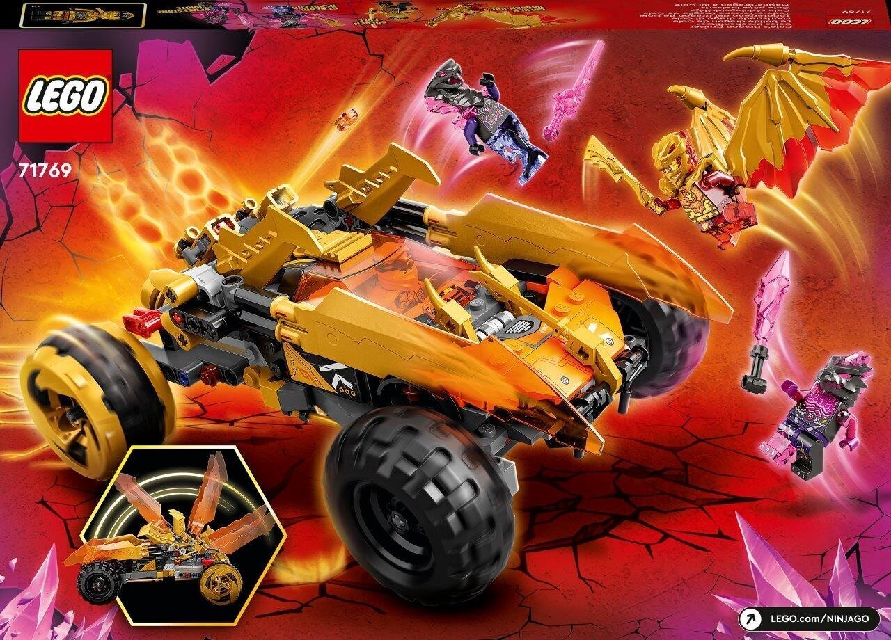 71769 LEGO® NINJAGO Colen lohikäärmekiitäjä hinta ja tiedot | LEGOT ja rakennuslelut | hobbyhall.fi