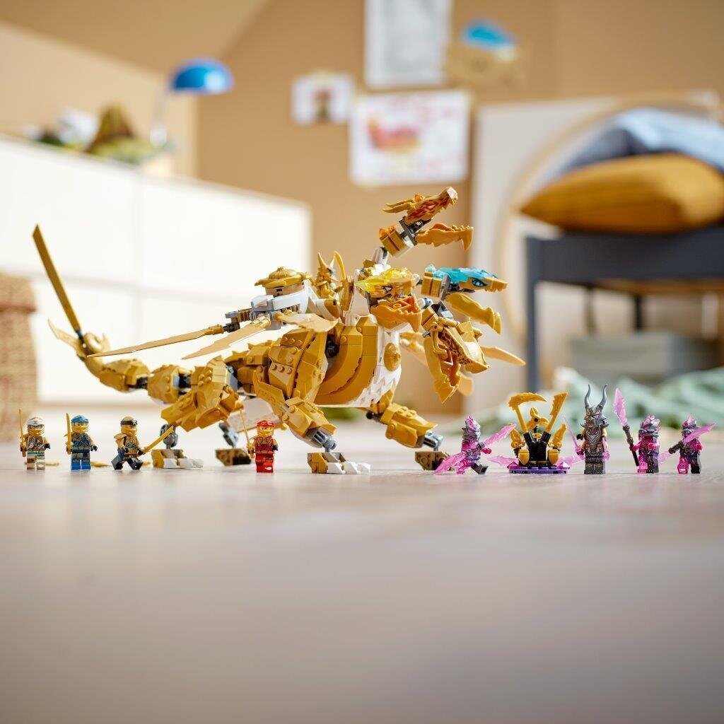 71774 LEGO® Ninjago Lloydin kultainen ultralohikäärme hinta ja tiedot | LEGOT ja rakennuslelut | hobbyhall.fi