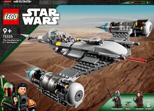 75325 LEGO® Star Wars Mandalorialaisen N-1-tähtihävittäjä hinta ja tiedot | LEGOT ja rakennuslelut | hobbyhall.fi