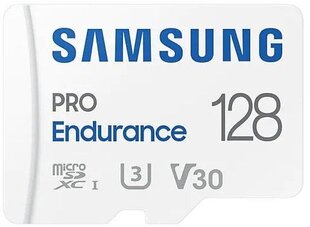 Samsung Pro Endurance 128GB microSDXC™ muistikortti + SD-adapteri (MB-MJ128KA/EU) hinta ja tiedot | Puhelimen muistikortit | hobbyhall.fi