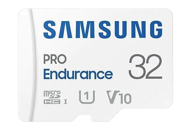 Samsung Pro Endurance 32GB microSDXC™ muistikortti + SD-adapteri (MB-MJ32KA/EU) hinta ja tiedot | Puhelimen muistikortit | hobbyhall.fi