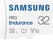 Samsung Pro Endurance 32GB microSDXC™ muistikortti + SD-adapteri (MB-MJ32KA/EU) hinta ja tiedot | Puhelimen muistikortit | hobbyhall.fi