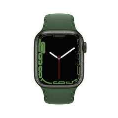 Apple Watch Series 7 GPS + Cellular, 45mm Green Aluminium Case with Clover Sport Band - MKJR3EL/A hinta ja tiedot | Älykellot | hobbyhall.fi